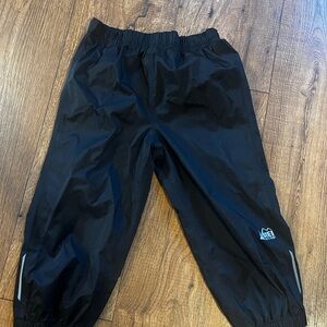 REI Kids Black Rain Pants